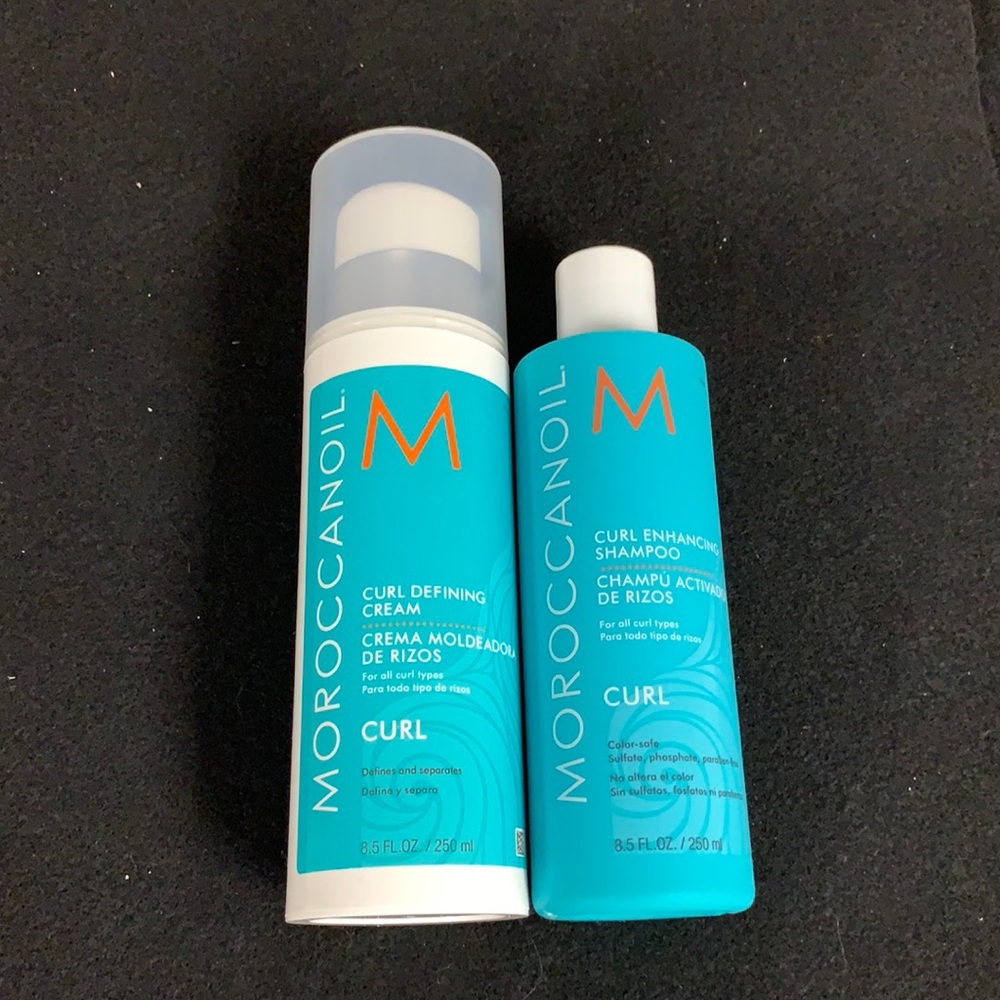 Moroccanoil Curl Shampoo & Curl Defining Cream